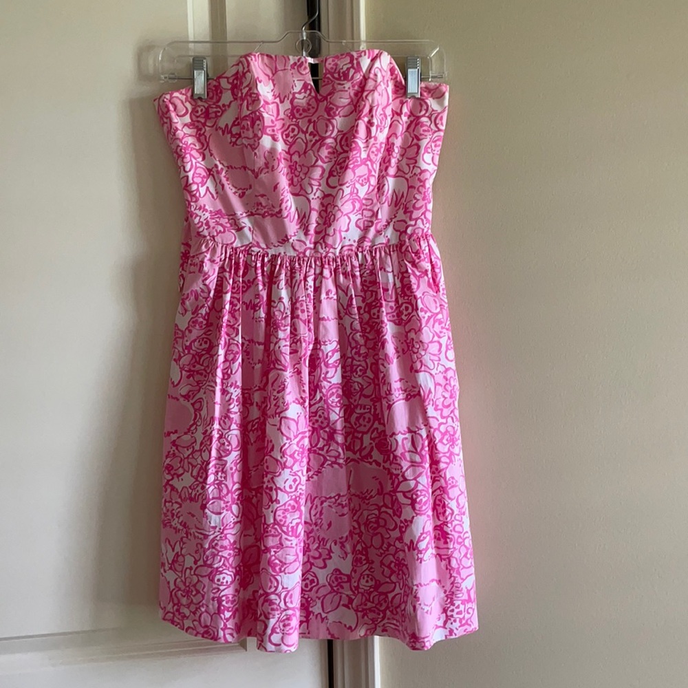 Lily Pulitzer strapless dress